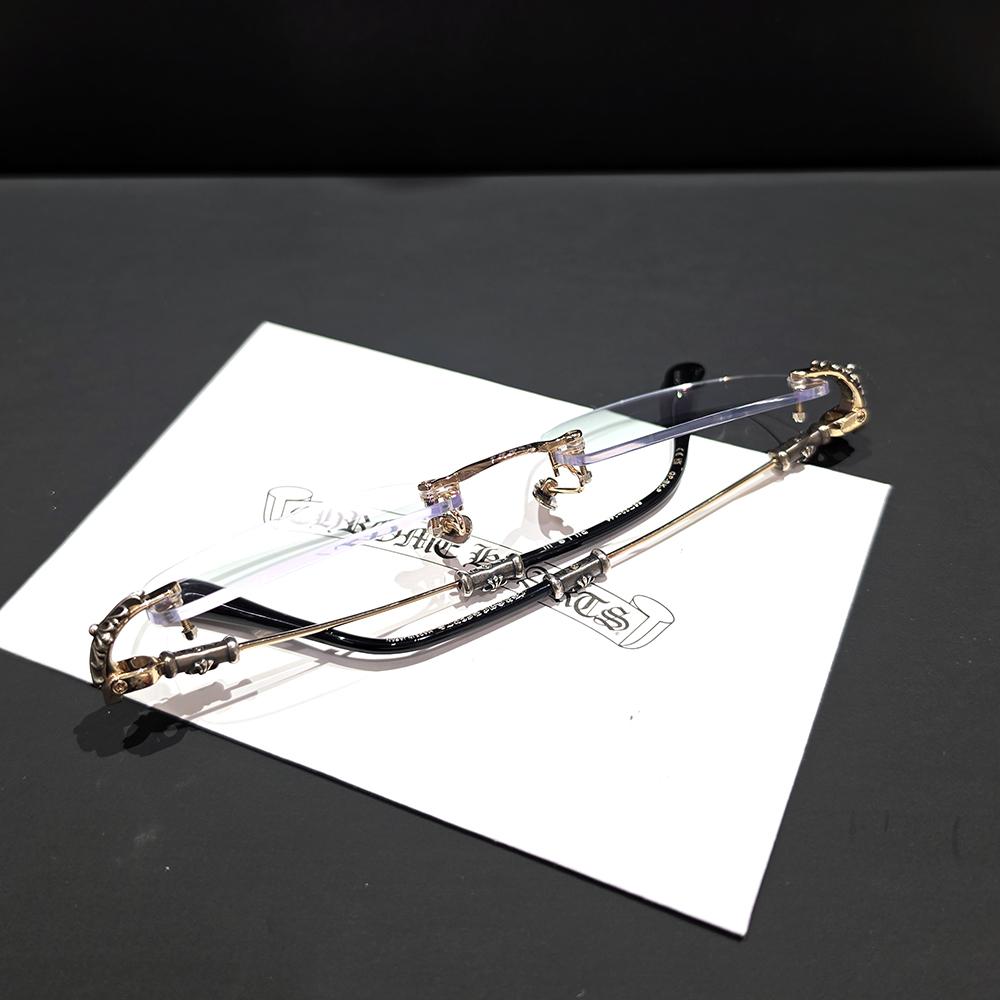 Chrome Hearts Black/Gold/Silver Mix Pils 3 Eyeglasses Unisex