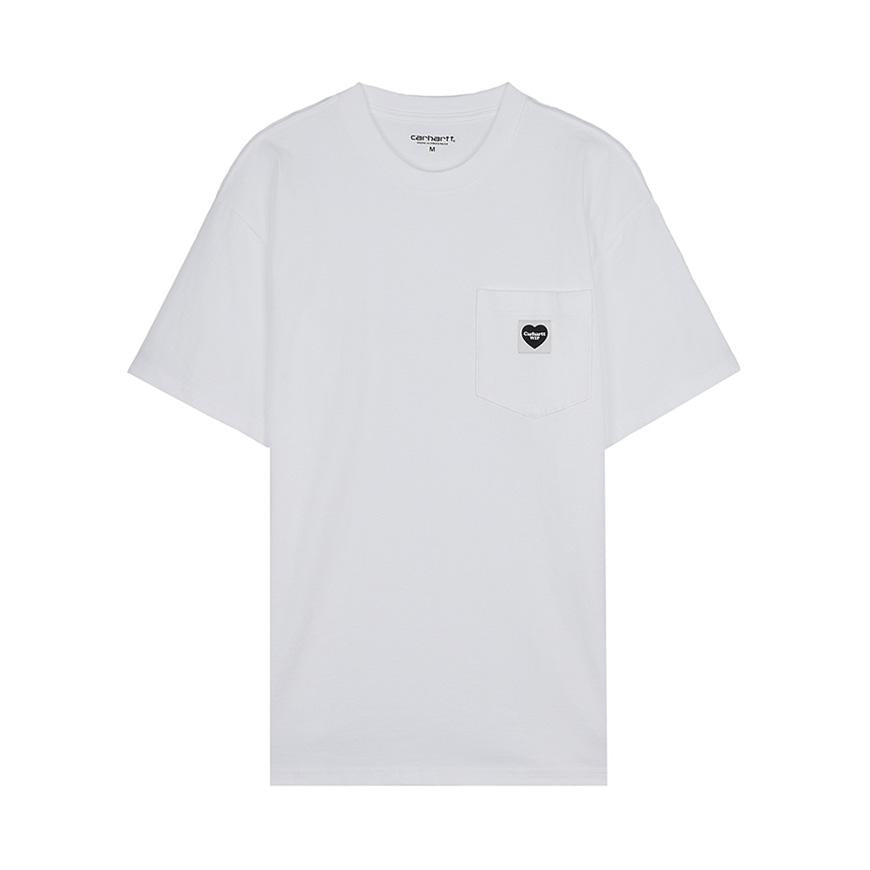 CARHARTT WIP Men’s Pocket Heart Short Sleeve T-Shirt I032128 00AXX