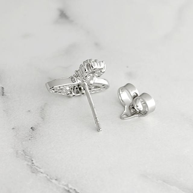 Vivienne Westwood Narcissa Logo Earrings 62010317 01P102 P102