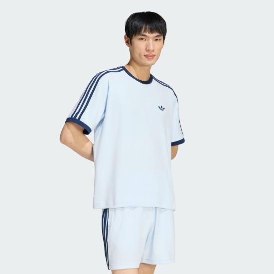 Adidas Short Sleeve T-Shirt for Men KW7402 Crystal Sky DOM