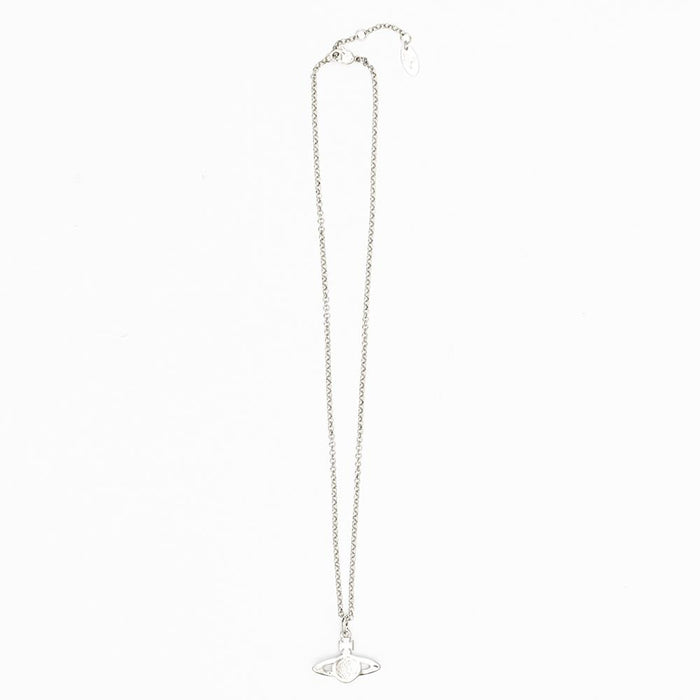Vivienne Westwood Orb Crystal Silver Necklace