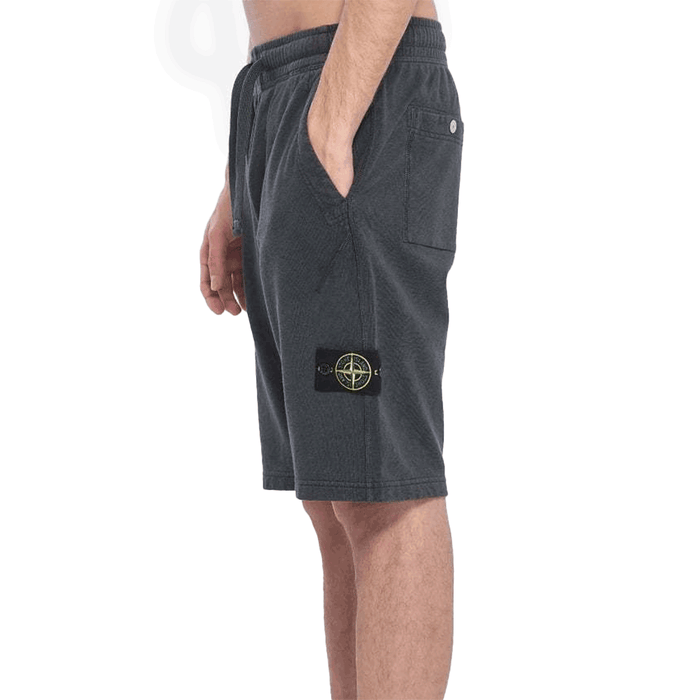 STONE ISLAND Men’s Cotton Cargo Shorts Green