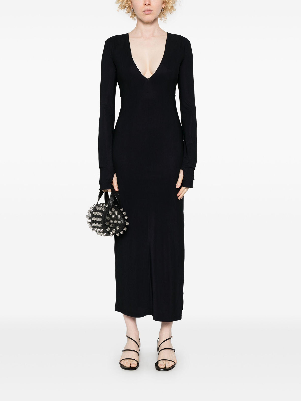 Maison Margiela Long Sleeve Midi Dress
