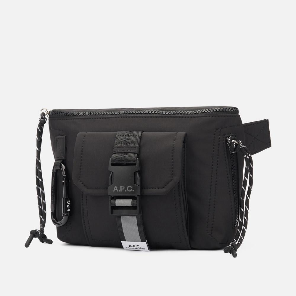 A.P.C. Black Trek Belt Bag Hip Pack