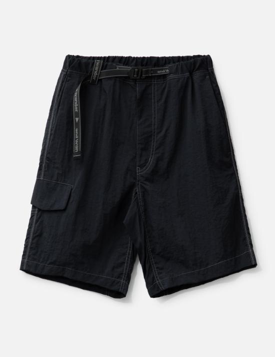 and wander Women’s Shorts 5746152041010 BLACK DOM