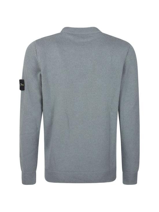 STONE ISLAND Lambswool Ribbed Trim Regular Fit Crewnec L2S15 5100072 S00A3 V005T