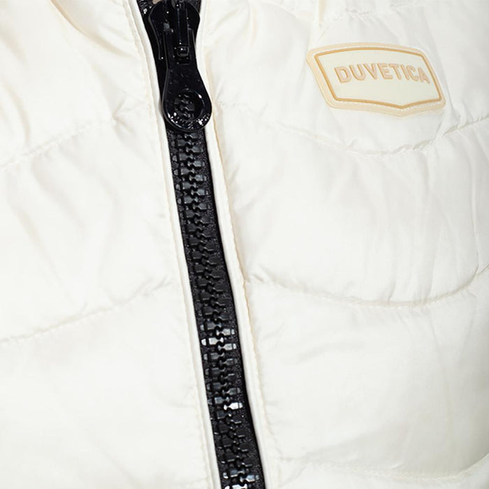 Duvetica Beige SAMONA Waist Drawstring Puffer Vest