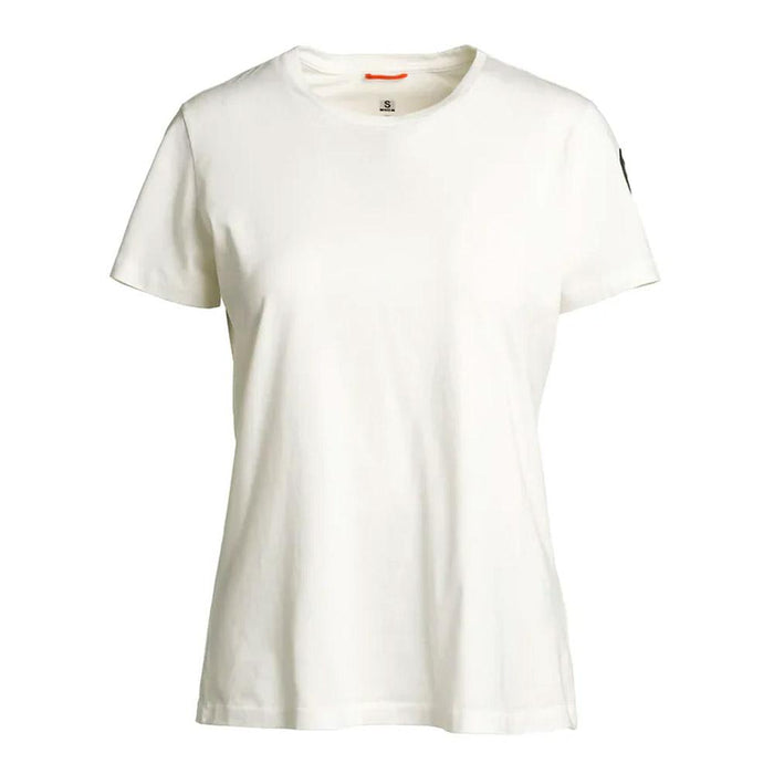 Parajumpers Logo Patch Slim Fit Short Sleeve T-Shirt White
