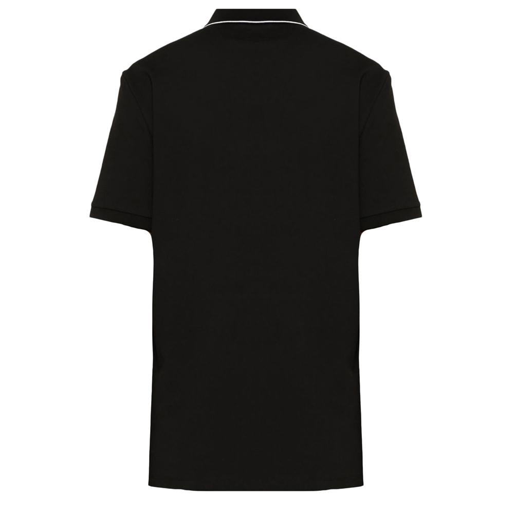 CP Company Logo Line Polo Shirt Black Men