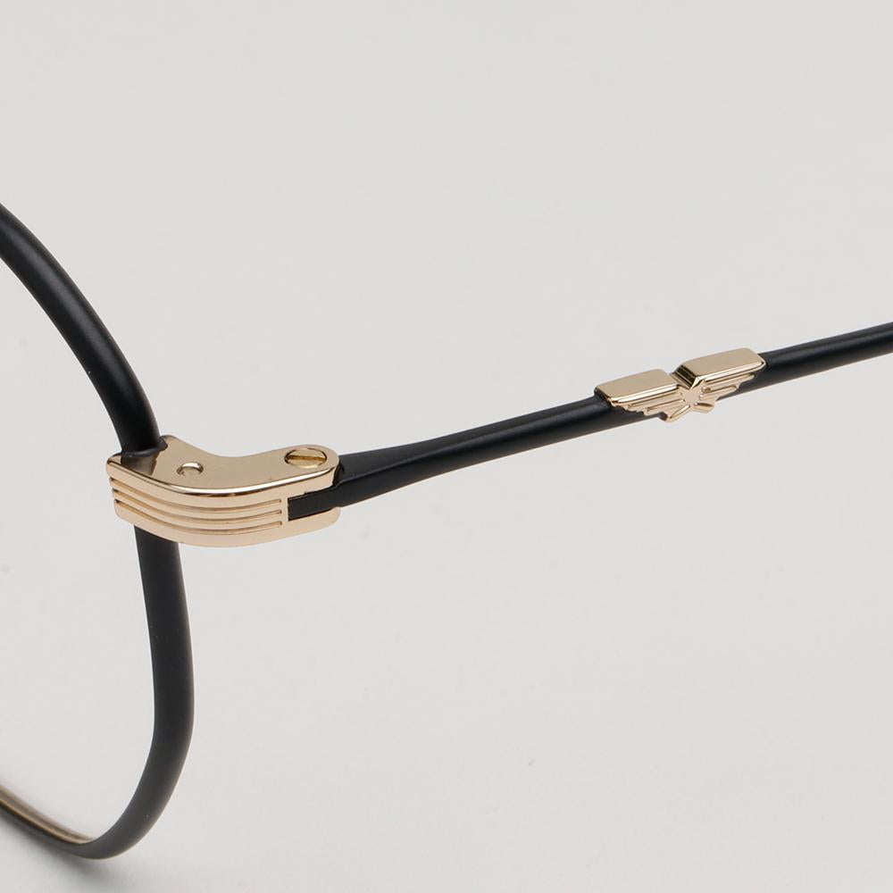 Police Unisex Metal Frame Eyeglasses ORIGINS LITE8 VPLD01 0302