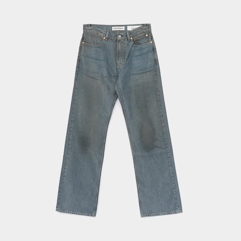 OUR LEGACY Karlos Cut Kintsugi Wash Dirty Denim Men's Pants M2265 CK