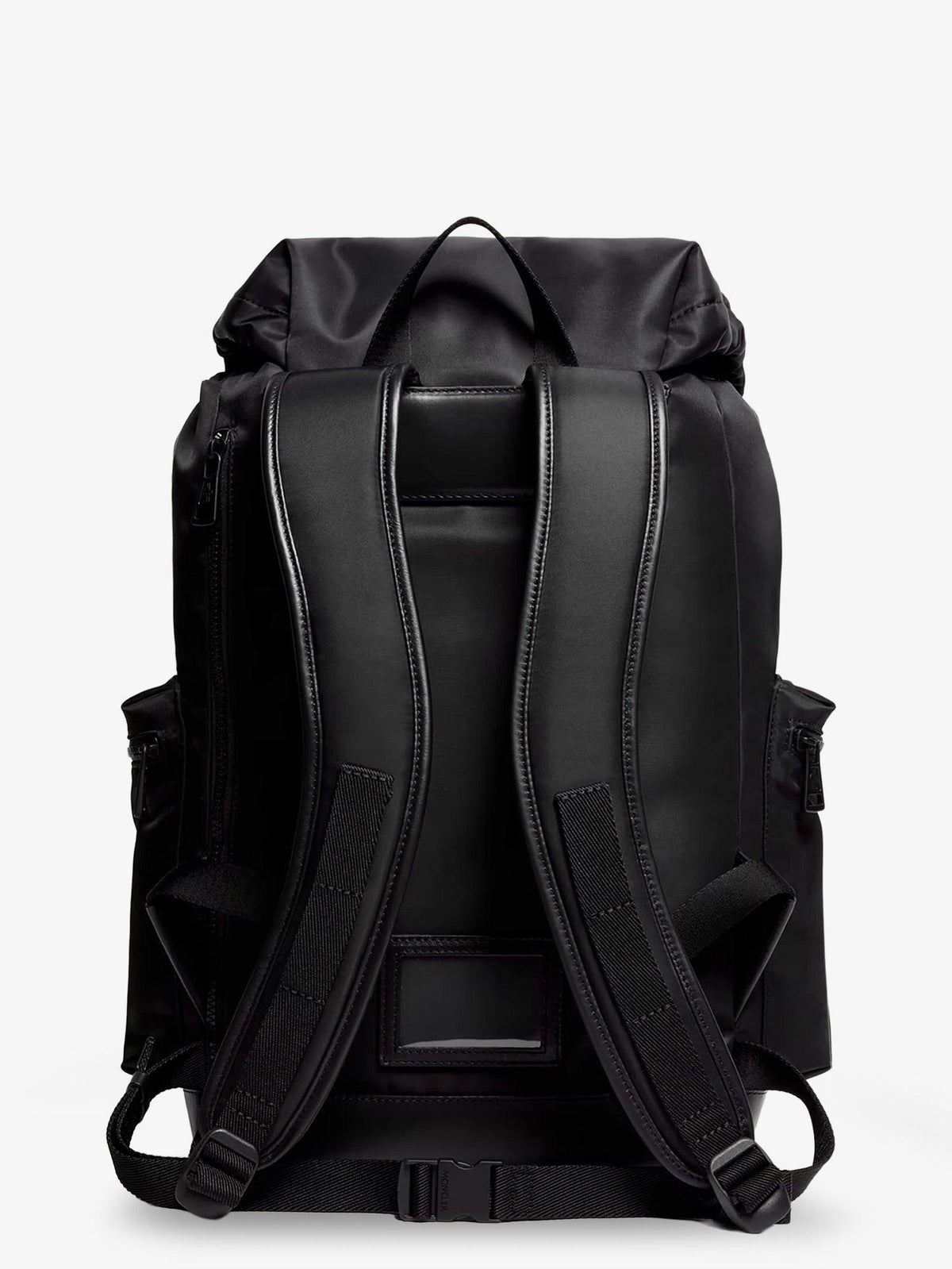 Moncler Black Nylon Backpack for Men