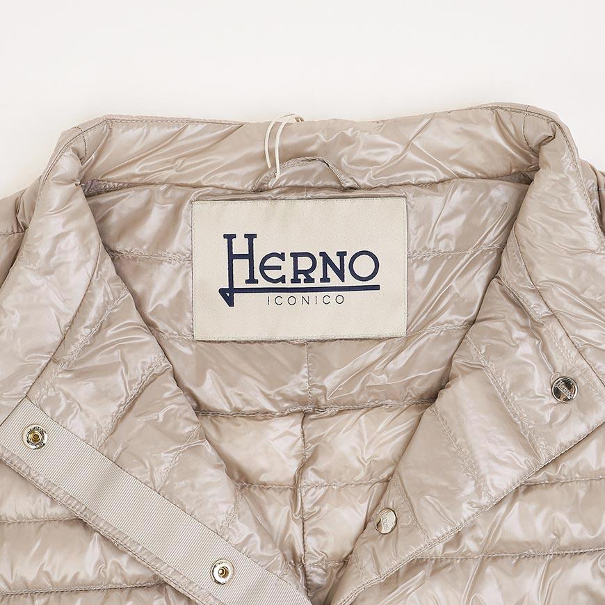 Herno Women’s Rosella A-Shape Down Puffer Jacket Navy