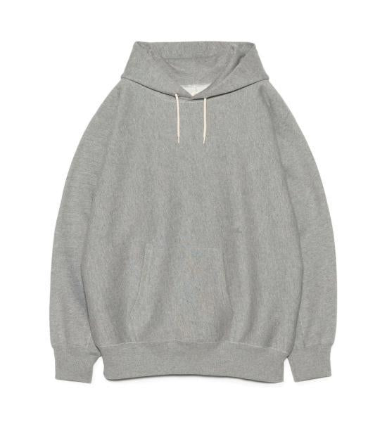 nanamica Women’s Cotton Hoodie Pullover Sweatshirt S26SH009E HG HEATHER GRAY DOM