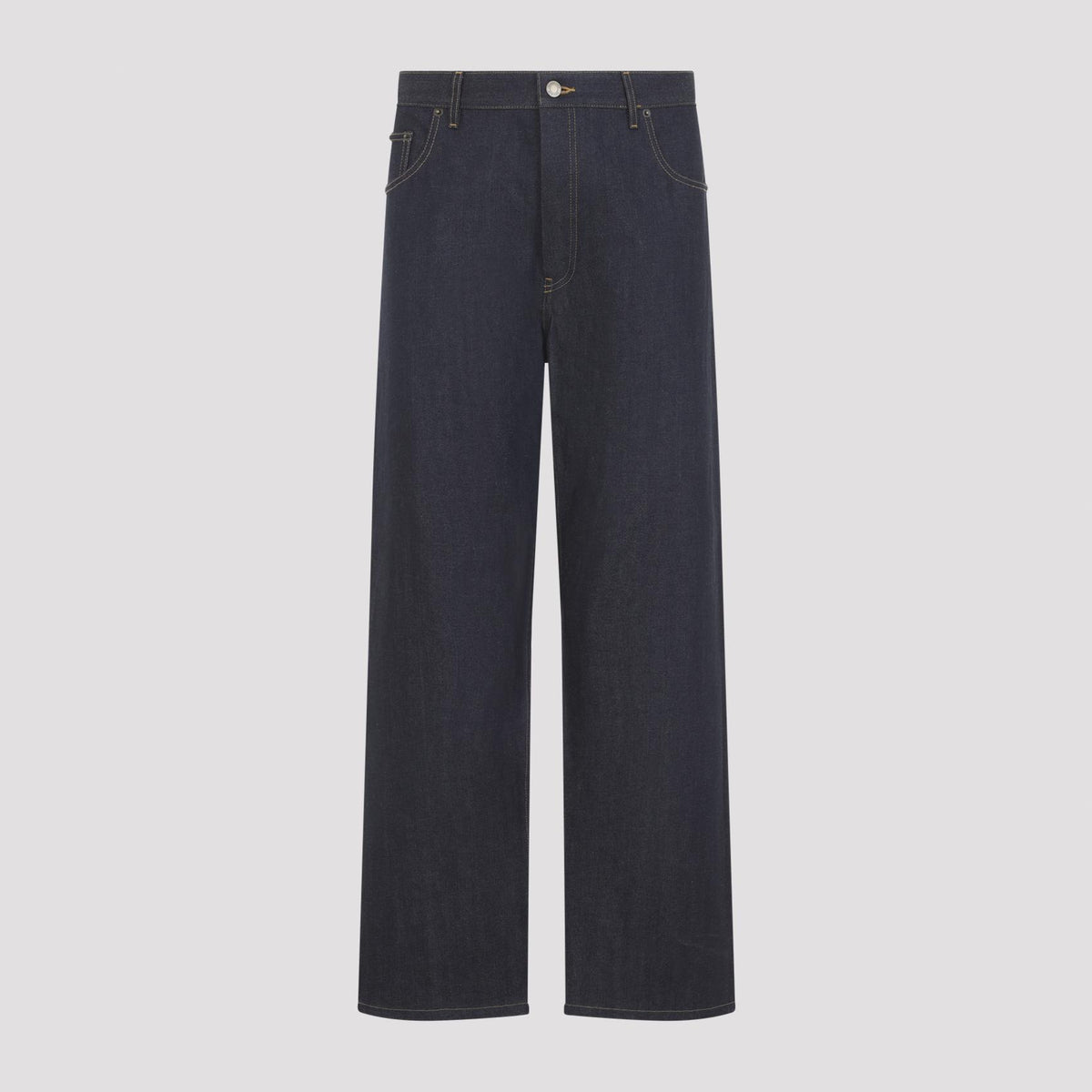 THOM BROWNE Dark Wash Slim Fit Denim Jeans for Men