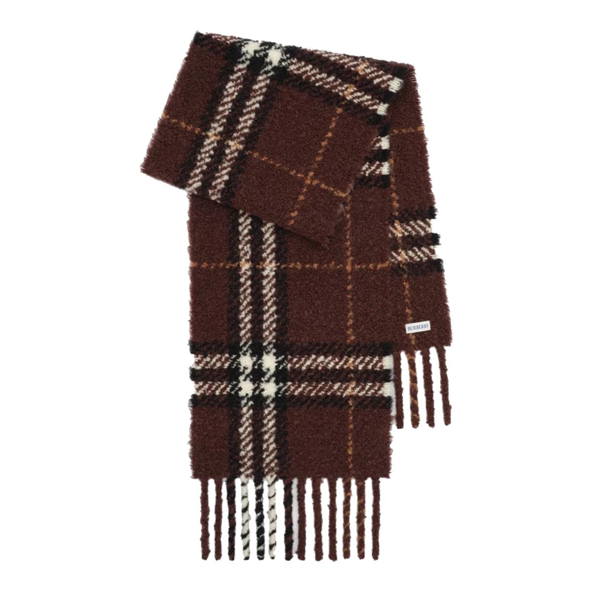 BURBERRY Classic Check Wool Scarf