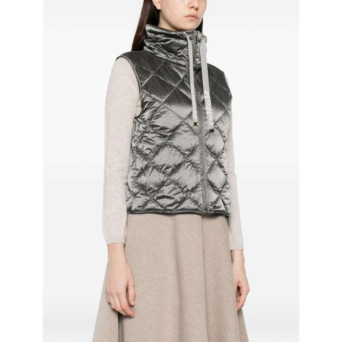 Max Mara Dark Gray The Cube TREGIC Women’s Puffer Vest