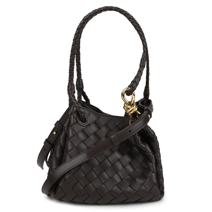 Bottega Veneta Small Parachute Leather Tote Bag Green 796569 VCPPT 2190