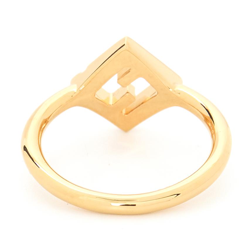 FENDI Forever Women’s Ring Gold-Tone Stainless Steel Jewelry