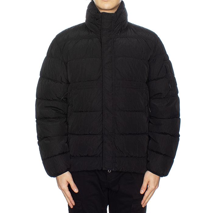 CP Company Lens Badge Chrome-R Down Puffer Jacket Black Men