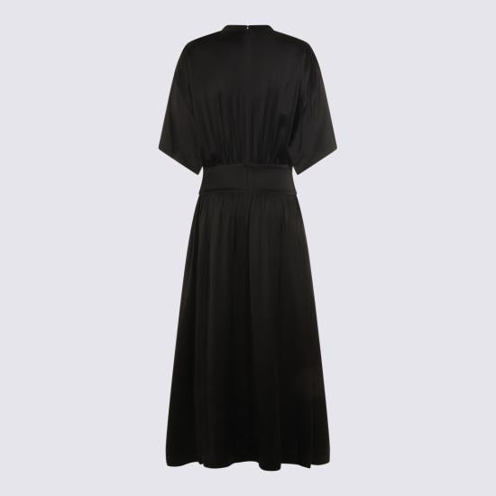 Toteme Black Midi Dress 261WRD 0330 FB0546