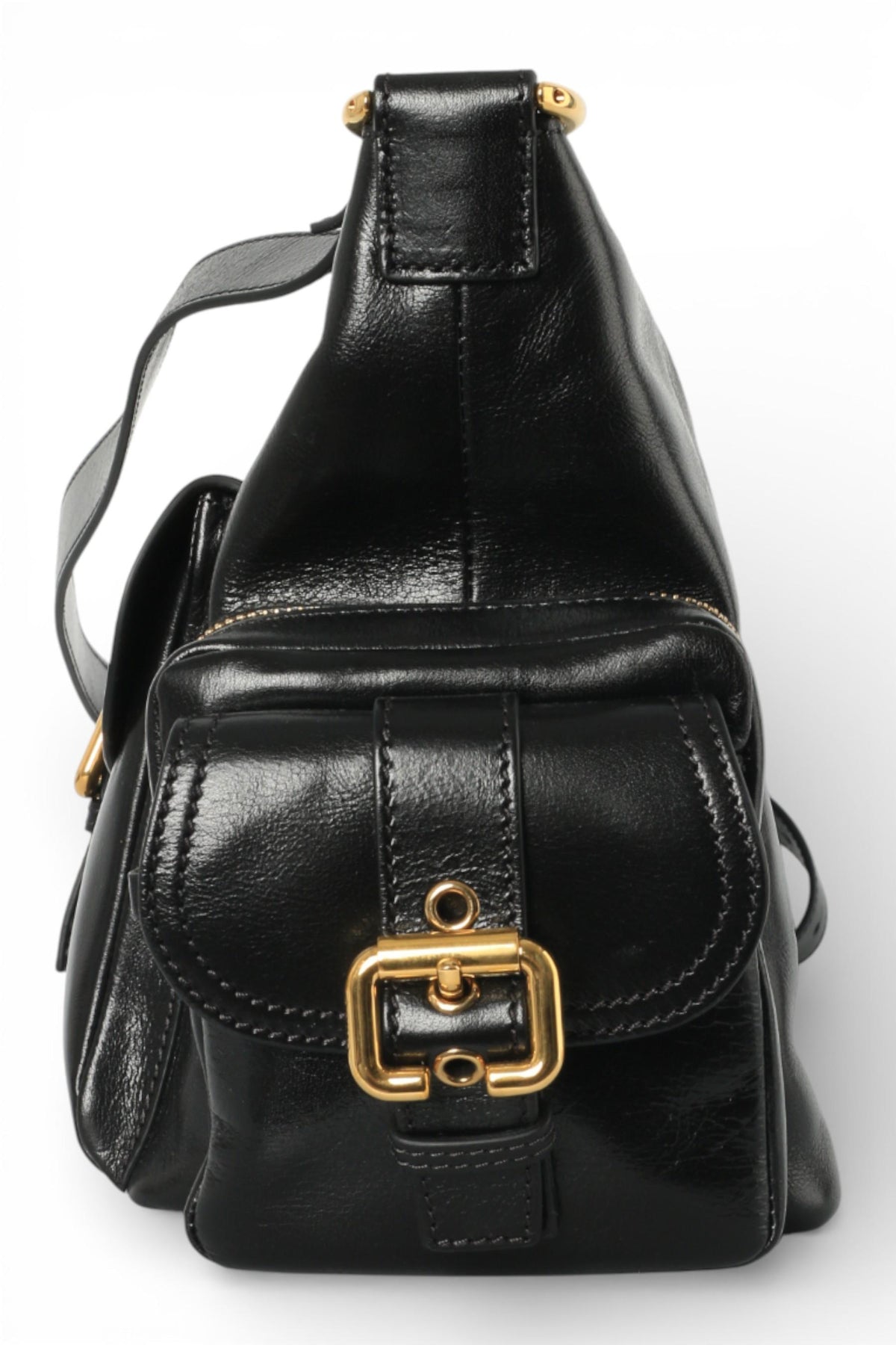 Chloe Medium Double Carry Camera Bag Black CHC24AS533N83 001