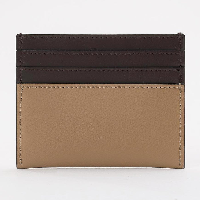 FENDI FF Diamond Leather Card Holder Wallet for Women