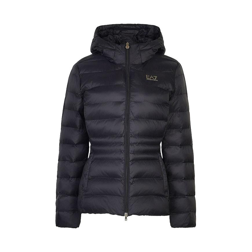 EA7 Women’s Core Lady Puffer Jacket Black
