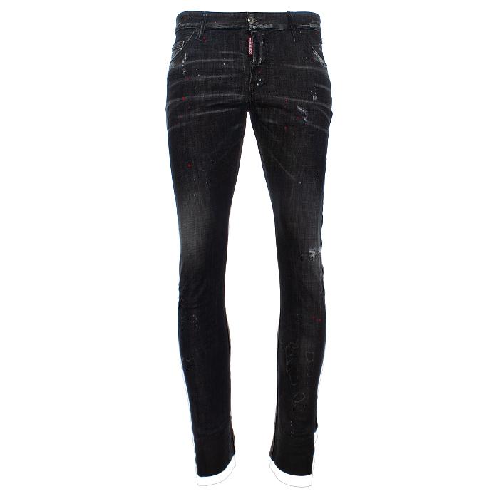 Dsquared2 Men’s Coated Sexy Twist Jeans Denim Pants
