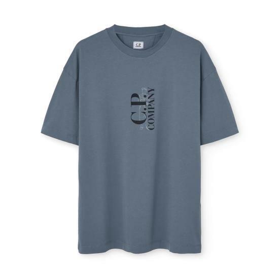 CP Company Jersey Chest Logo T-Shirt Men’s Navy