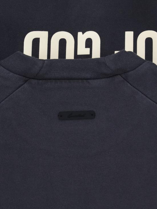 Fear of God Faded Black Long Sleeve Sweatshirt