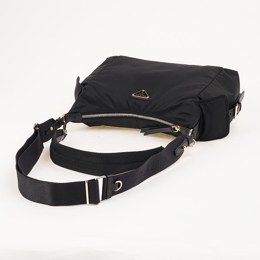 PRADA Women's Explorer Large Black Crossbody Bag