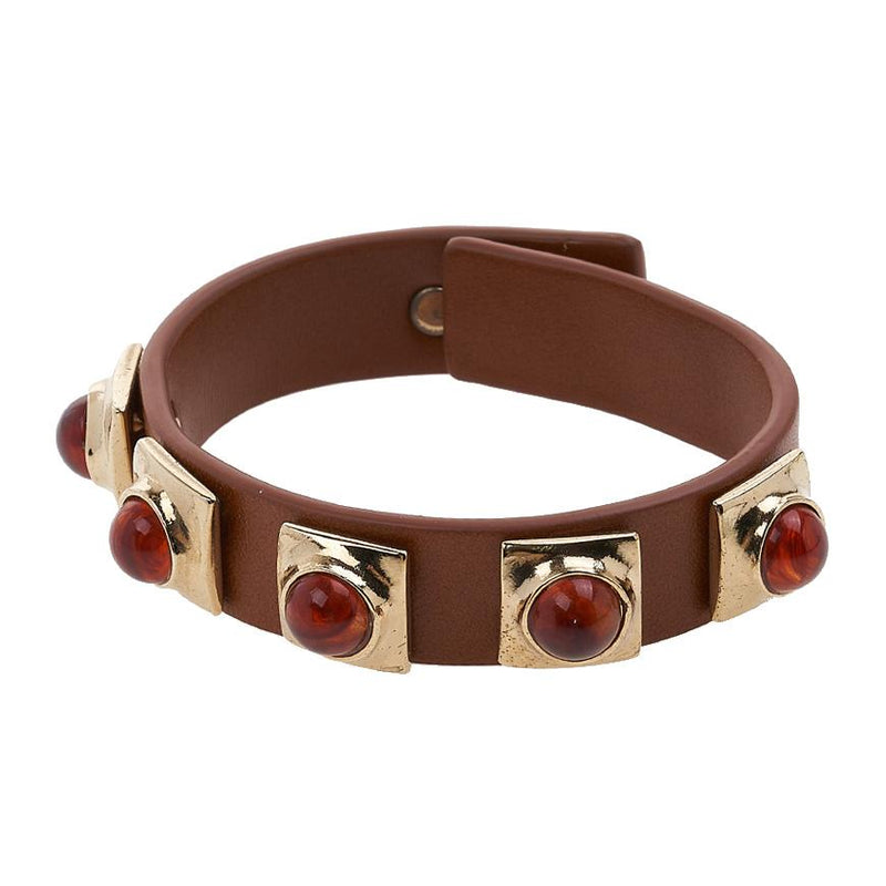 Etro Crown Me Stud Stone Bracelet