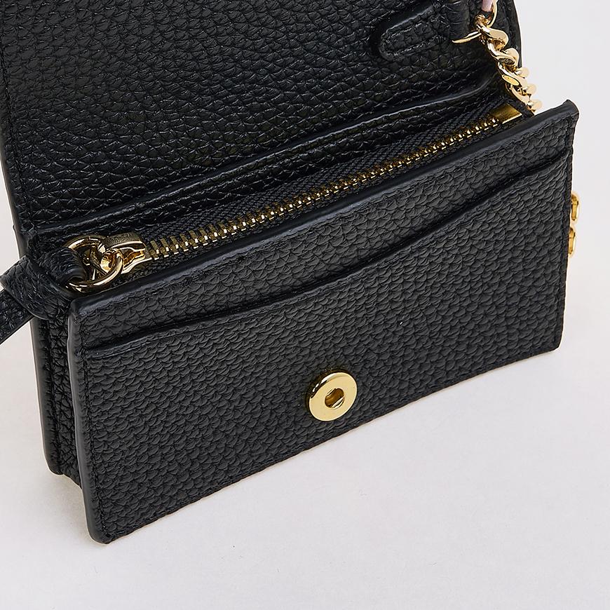 GANNI Women’s Flap Card Holder Wallet A7304 099