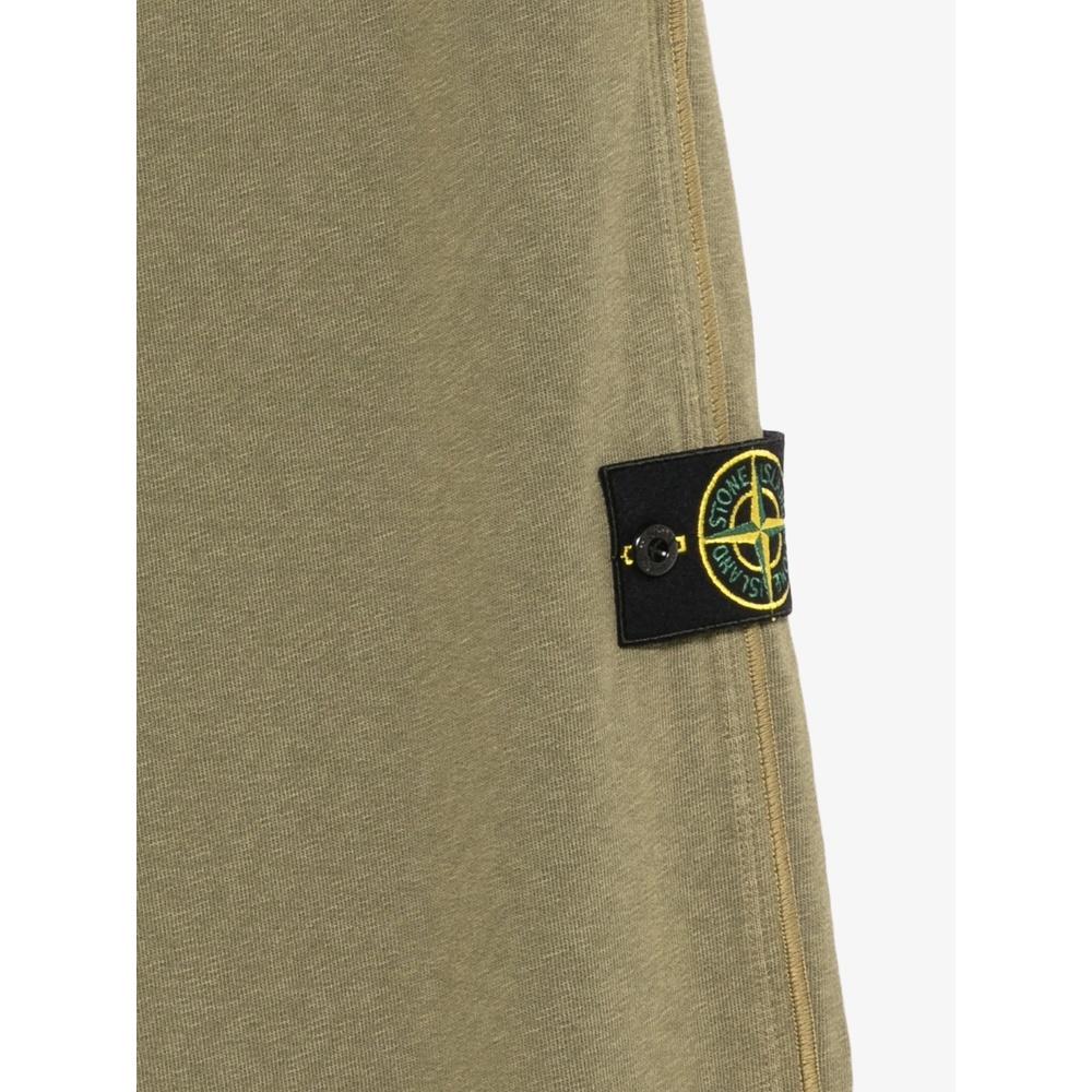 STONE ISLAND Malfile Fleece Jogger Pants Men Gray
