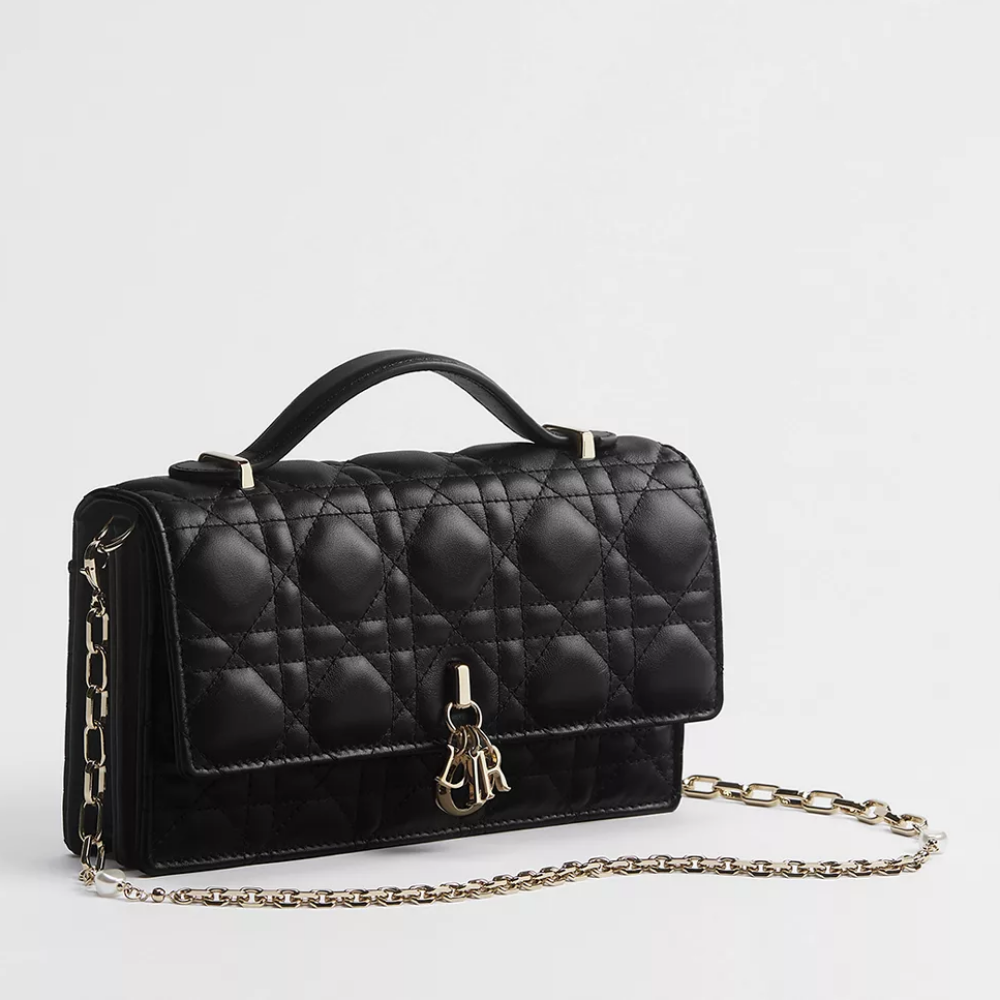 DIOR MyDior Mini Bag Lambskin Chain Pouch Shoulder Bag