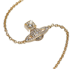 Vivienne Westwood Carmella Bas Relief Bracelet Gold