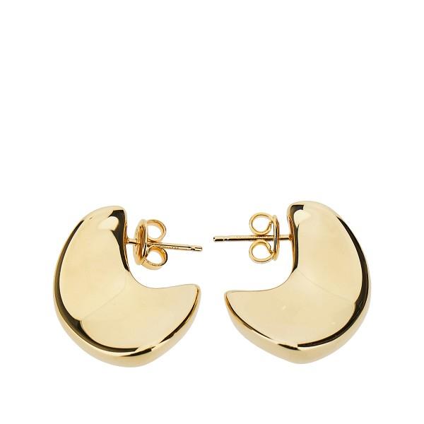 Bottega Veneta Silver-Tone Hoop Earrings