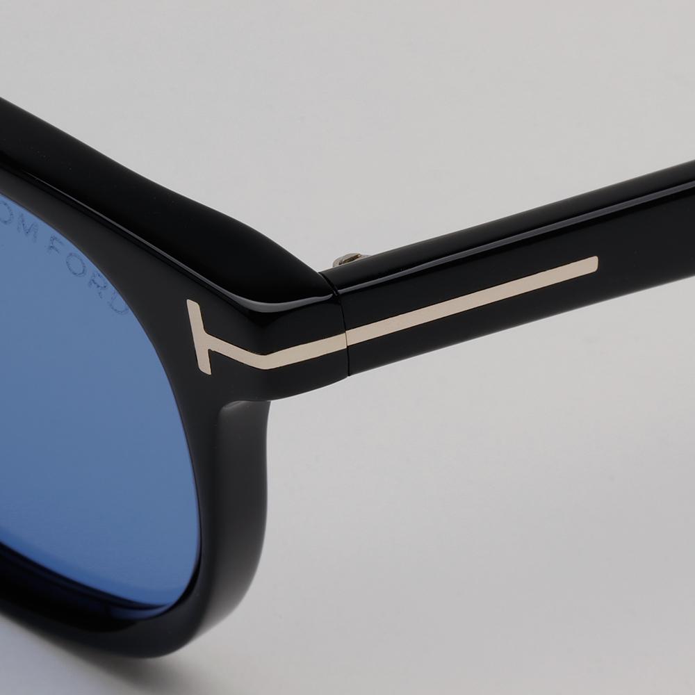 TOM FORD Blue Tint Asian Fit UV Protection Sunglasses TF1122D 01V