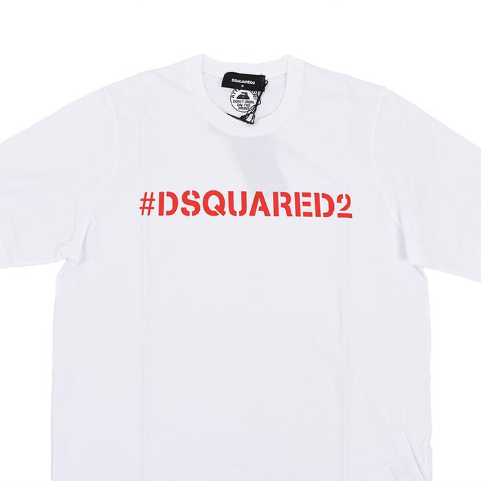 Dsquared2 Men’s Logo Print T-Shirt White