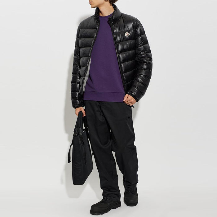 Moncler Black SERGESTA Down Puffer Jacket for Men L2091 1A00193 595B1 999