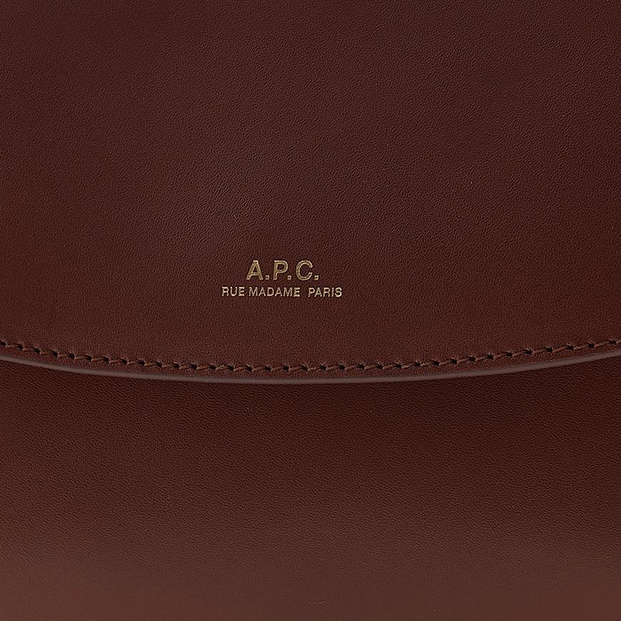 A.P.C. Sara Leather Shoulder Bag for Women