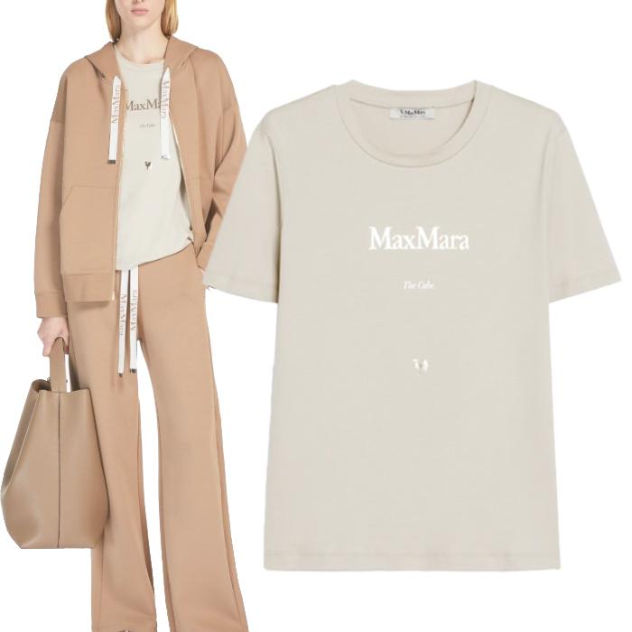 Max Mara QUIETO Graphic Short Sleeve T-Shirt 002