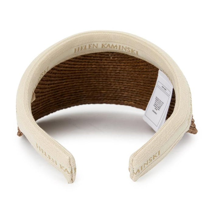 HELEN KAMINSKI Bianca 10 Women’s Visor Cap HAT52491 NUTSHELL NATURAL