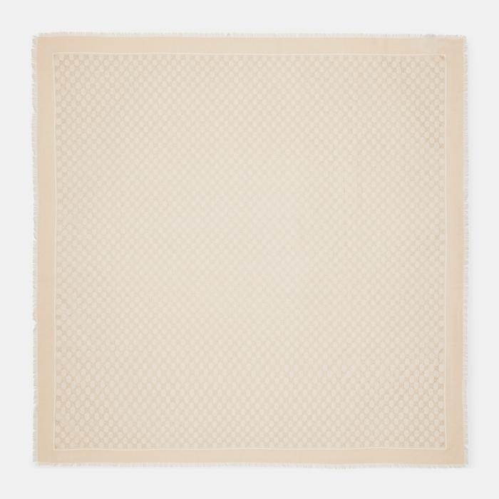 GUCCI GG Wool Shawl Scarf for Men 810022 3G348 9078