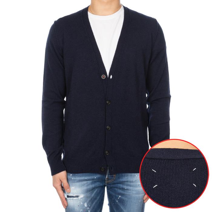 Maison Margiela Stitch Detail Cardigan for Men SI1HA0011 511