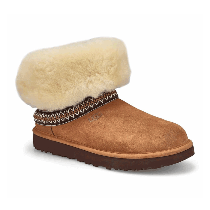 Ugg Classic Short Crescent Boots Women Chestnut 1161770