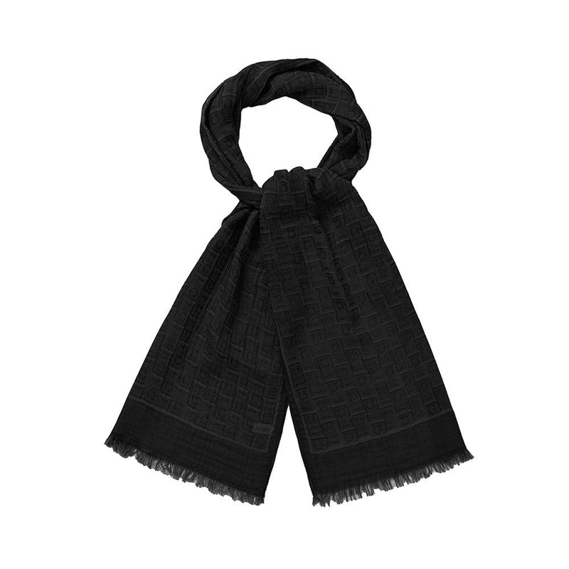 Ferragamo Gancini Monogram Print Scarf for Men 0118 0776126