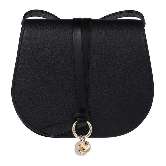 Chloe Alphabet Mini Saddle Crossbody Bag CHC22AP757F57 001