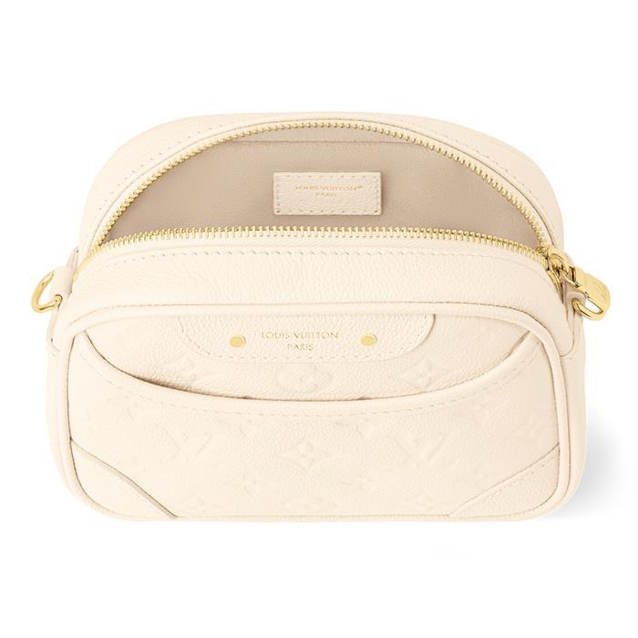 Louis Vuitton Tiny Camera Bag Leather Shoulder Bag Black